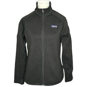 Patagonia Women's Black Activewear Better Sweater‎ Fleece Jacket S/C38.2